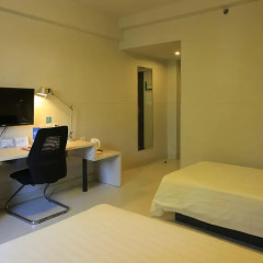 Отель Jinjiang Inn Tianjin Heping Anshandao 2* Стандартный номер с различными типами кроватей фото 14