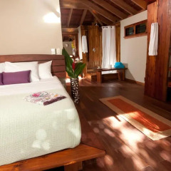 Отель Aqua Wellness Resort 4* Коттедж с различными типами кроватей фото 4