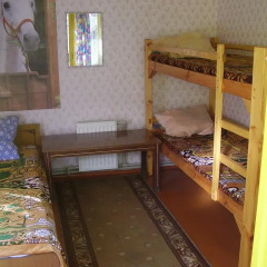 Домашний Хостел Чайка Номер с общей ванной комнатой с различными типами кроватей (общая ванная комната)