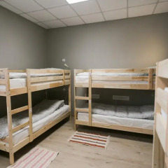 Brusnika Hostel Кровать в общем номере с двухъярусной кроватью фото 7