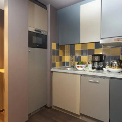 Отель Aparthotel Adagio Köln City 4* Студия с различными типами кроватей фото 5