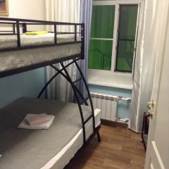 Хостел Берег Кровать в общем номере с двухъярусной кроватью фото 24