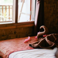 Отель Kuta Cabana Lodge Индонезия, Прайя - отзывы, цены и фото номеров - забронировать отель Kuta Cabana Lodge онлайн комната для гостей фото 4