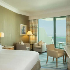 Отель Hilton Dubai Jumeirah 5* Представительский номер с различными типами кроватей фото 5