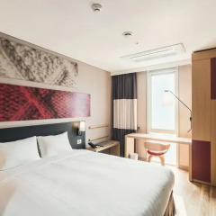Отель ibis Ambassador Busan Haeundae 3* Стандартный номер с различными типами кроватей фото 3