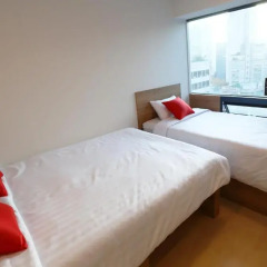 Отель STEP INN Myeongdong 1 3* Стандартный номер с различными типами кроватей фото 9