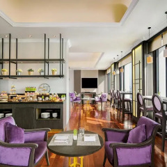 Отель AVANI Atrium Bangkok 4* Представительский номер с различными типами кроватей фото 15