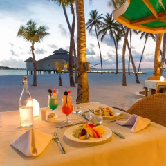Отель Kihaad Maldives 5* Вилла с различными типами кроватей фото 49