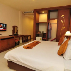 Отель Hyton Leelavadee Phuket 4* Улучшенный номер двуспальная кровать фото 3