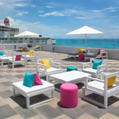 Отель Aloft Cancun Мексика, Канкун - 3 отзыва об отеле, цены и фото номеров - забронировать отель Aloft Cancun онлайн бассейн фото 2