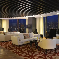 Отель Amman Rotana 5* Стандартный номер с различными типами кроватей фото 6