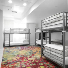 HighRoad Hostel DC Кровать в женском общем номере с двухъярусной кроватью фото 6