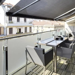 Отель San Martin Terrace Apartment by FeelFree Rentals Испания, Сан-Себастьян - отзывы, цены и фото номеров - забронировать отель San Martin Terrace Apartment by FeelFree Rentals онлайн балкон