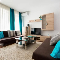 Апартаменты Sun Resort Apartments Улучшенные апартаменты с 2 отдельными кроватями фото 9