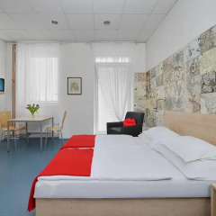 Hostel Florenc Стандартный номер с двуспальной кроватью