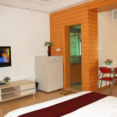 Апартаменты She & He Service Apartment - Huifeng Номер Делюкс с различными типами кроватей фото 5