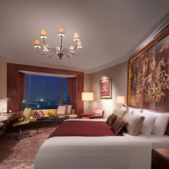 Отель Shangri-la Bangkok 5* Стандартный номер с различными типами кроватей фото 13