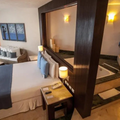 Отель Grand Park Royal Luxury Resort Cancun Caribe 4* Президентский люкс с различными типами кроватей фото 7