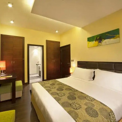 Marina View Deluxe Hotel Apartment комната для гостей