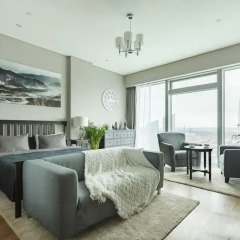 Malliott Moscow City Hotel Номер Делюкс с разными типами кроватей фото 13
