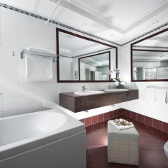 Отель Sole al Pantheon Penthouse Италия, Рим - отзывы, цены и фото номеров - забронировать отель Sole al Pantheon Penthouse онлайн ванная фото 4