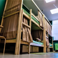 Nice Hostel Кровать в общем номере фото 10