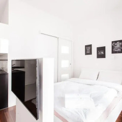 Отель Apartment4you Select Kolejowa Студия с различными типами кроватей фото 11