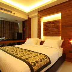 Апартаменты Baan Nueng Service Apartment Студия с различными типами кроватей фото 6