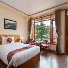 Sapa Centre Hotel 3* Стандартный семейный номер с двуспальной кроватью фото 12