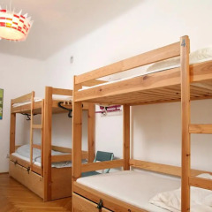Fest Hostel Кровать в общем номере с двухъярусной кроватью фото 6