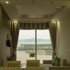 Отель Condotel Ha Long Апартаменты с различными типами кроватей фото 28