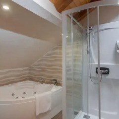 Hotel La Terraza De Puente Viesgo ванная