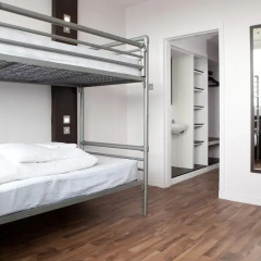 Euro Hostel Glasgow Кровать в женском общем номере с двухъярусными кроватями фото 2