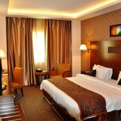 Fortune Plaza Hotel Улучшенный номер с разными типами кроватей фото 3
