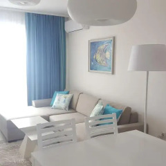Отель La Mer Apartcomplex Улучшенные апартаменты с различными типами кроватей фото 4