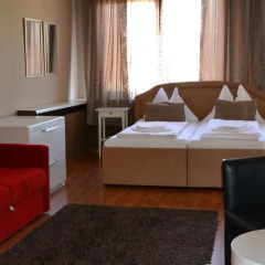 Отель Goldfisch Vienna City Apartments Австрия, Вена - отзывы, цены и фото номеров - забронировать отель Goldfisch Vienna City Apartments онлайн комната для гостей фото 3