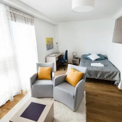Отель Aalto Inn 3* Студия с различными типами кроватей фото 3