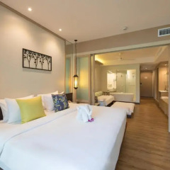 Отель Katathani Phuket Beach Resort 5* Номер Делюкс с двуспальной кроватью фото 6