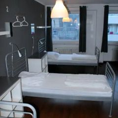 Station - Hostel For Backpackers Кровать в общем номере фото 11
