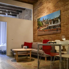 Отель Happy People Plaza Espana Apartments Испания, Барселона - отзывы, цены и фото номеров - забронировать отель Happy People Plaza Espana Apartments онлайн гостиничный бар