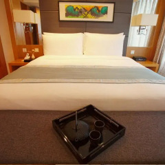 Отель Somerset Riverview Chengdu 4* Студия Делюкс с различными типами кроватей фото 2