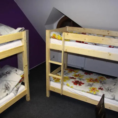 John Galt Hostel Brno Кровать в общем номере