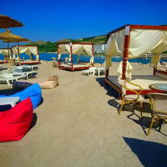 Отель Royal Bay Aparthotel Болгария, Балчик - отзывы, цены и фото номеров - забронировать отель Royal Bay Aparthotel онлайн пляж
