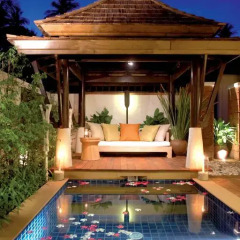 Отель Melati Beach Resort & Spa 5* Вилла с различными типами кроватей фото 10