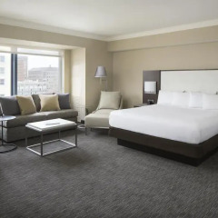 Отель Hilton San Francisco Union Square 4* Полулюкс с двуспальной кроватью фото 2