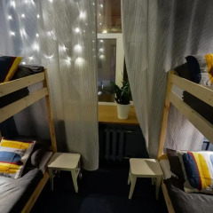 Hotel & Hostel Vstrechi na Arbate Номер с общей ванной комнатой с различными типами кроватей (общая ванная комната) фото 5