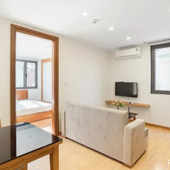 Отель An Nguyen Building Апартаменты с различными типами кроватей фото 6