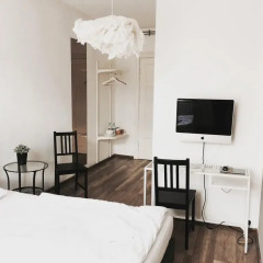 Hostel Octopus Gdańsk Стандартный номер с двуспальной кроватью
