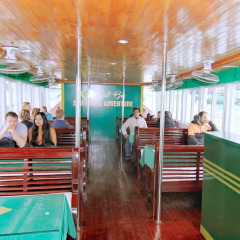 Отель Halong Fantasea Cruise 3* Улучшенный номер с различными типами кроватей фото 15