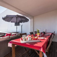 Отель Villa de la Plage питание